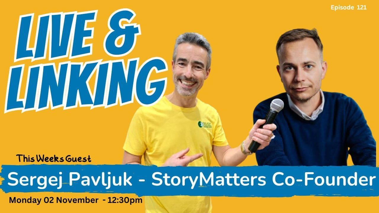 Live & Linking Episode 121 so Sergejem Pavljukom
